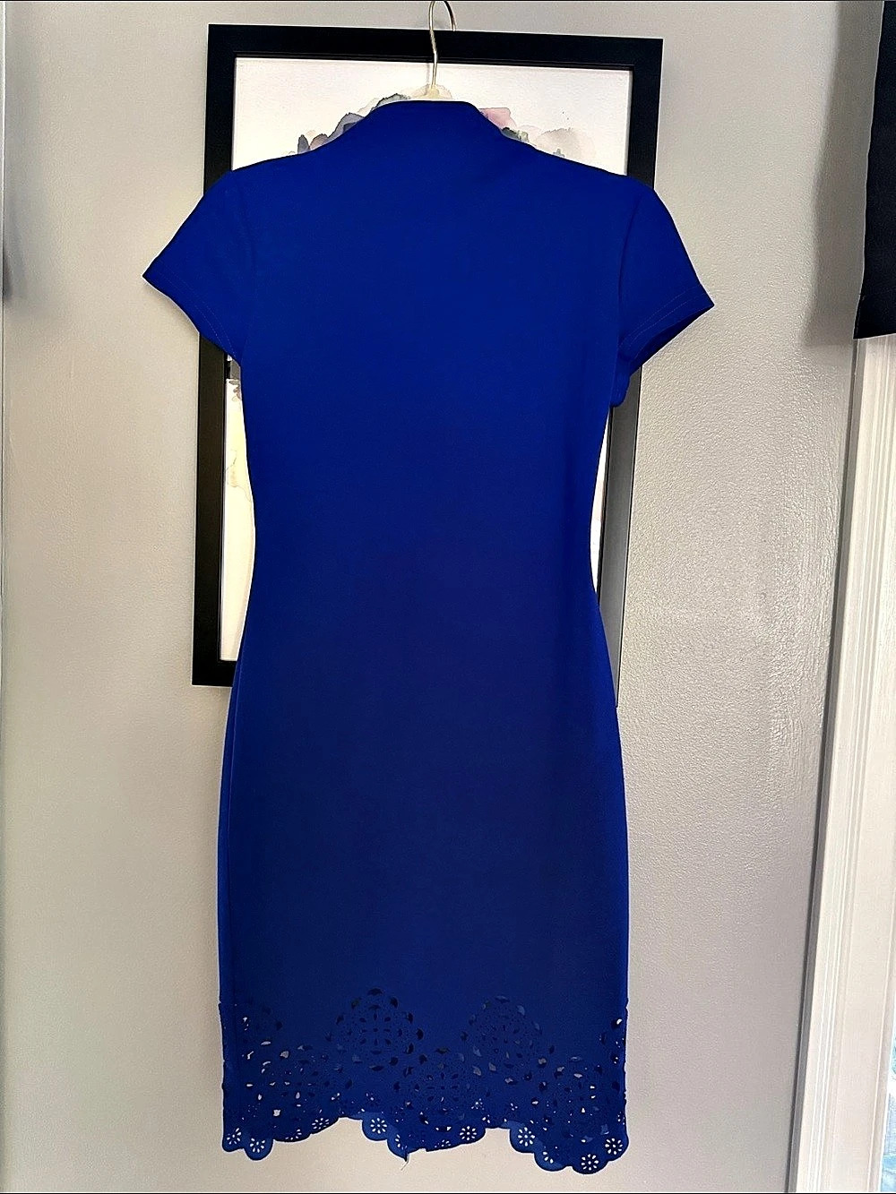 SHEIN Blue Midi Dress Size Small